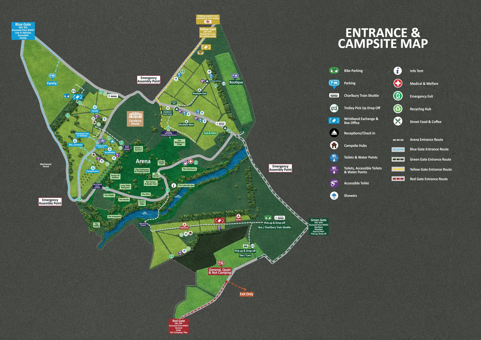 W26_Site Overview & Entrance map